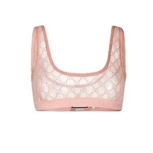 Gucci Pink Lace Bralette